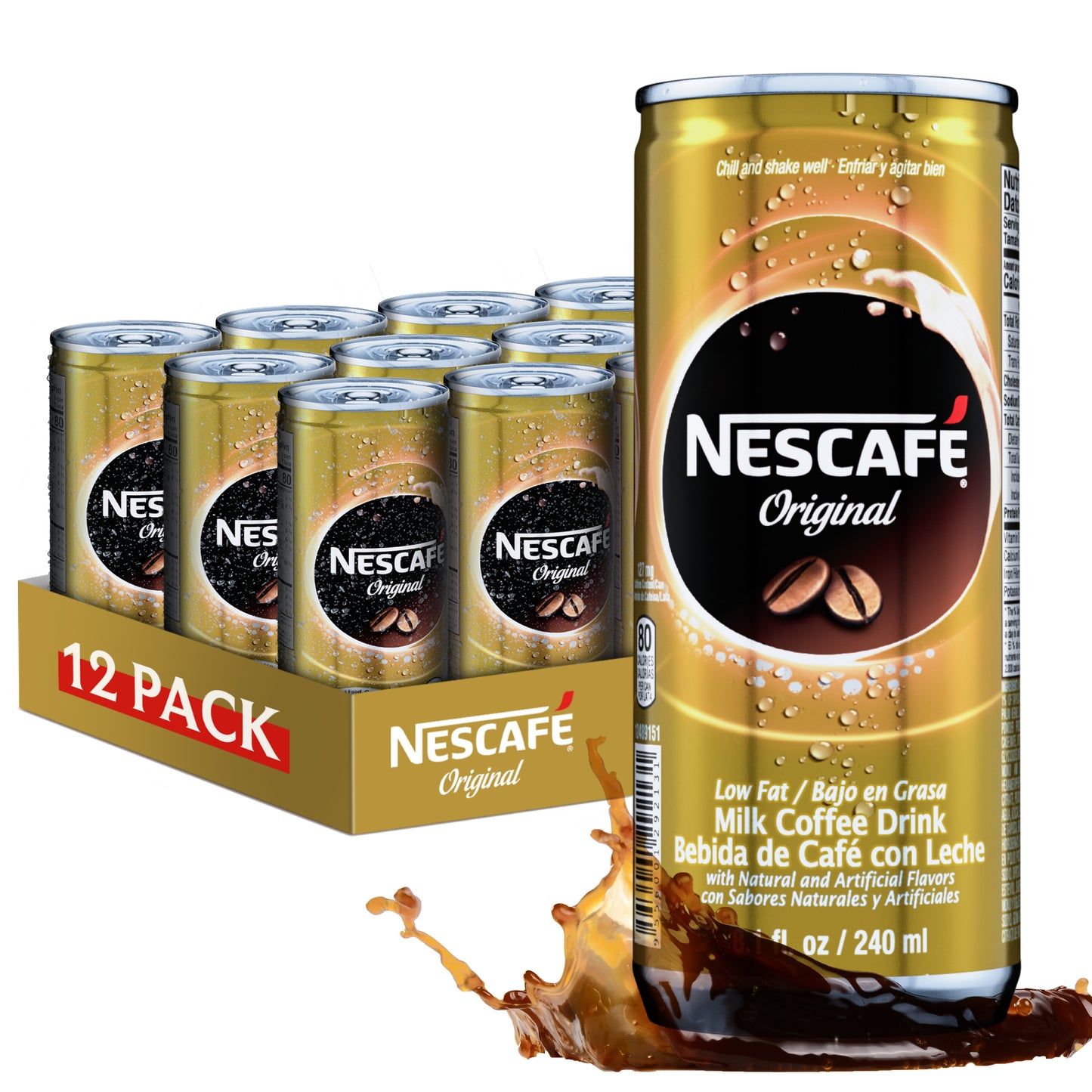 Nestle Nescafe Iced Coffee Drinks (Original Flavor)