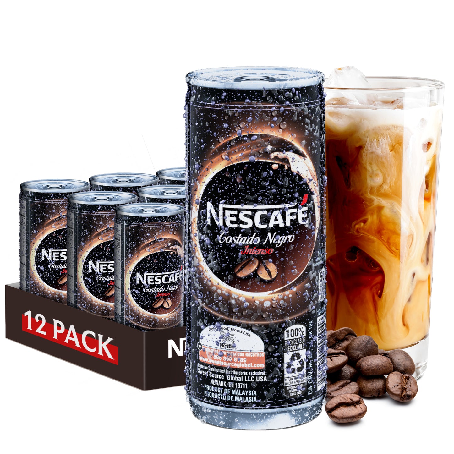 Nestle Nescafe Iced Coffee Drinks (Black Roast Flavor)