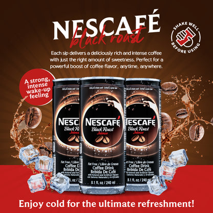 Nestle Nescafe Iced Coffee Drinks (Black Roast Flavor)