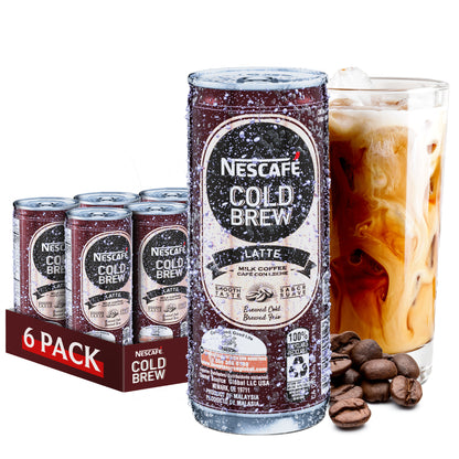 Nestle Nescafe Iced Coffee Drinks (Cold Brew Latte Flavor)