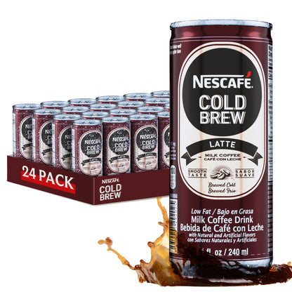 Nestle Nescafe Iced Coffee Drinks (Cold Brew Latte Flavor)