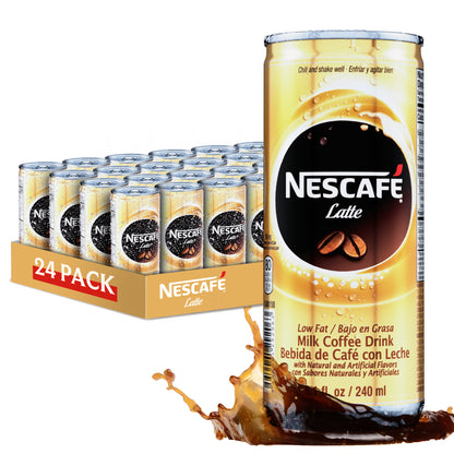 Nestle Nescafe Iced Coffee Drinks (Latte Flavor)